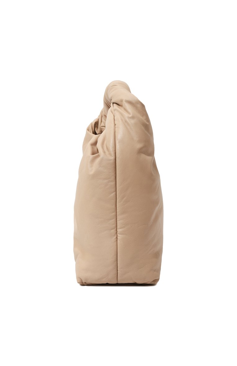 Женская сумка ANTONELLI FIRENZE кремвого цвета, арт. L0583/8959 | Фото 4 (Материал: Натуральная кожа; Материал сплава: Проставлено; Драгоценные камни: Проставлено; Размер: large)