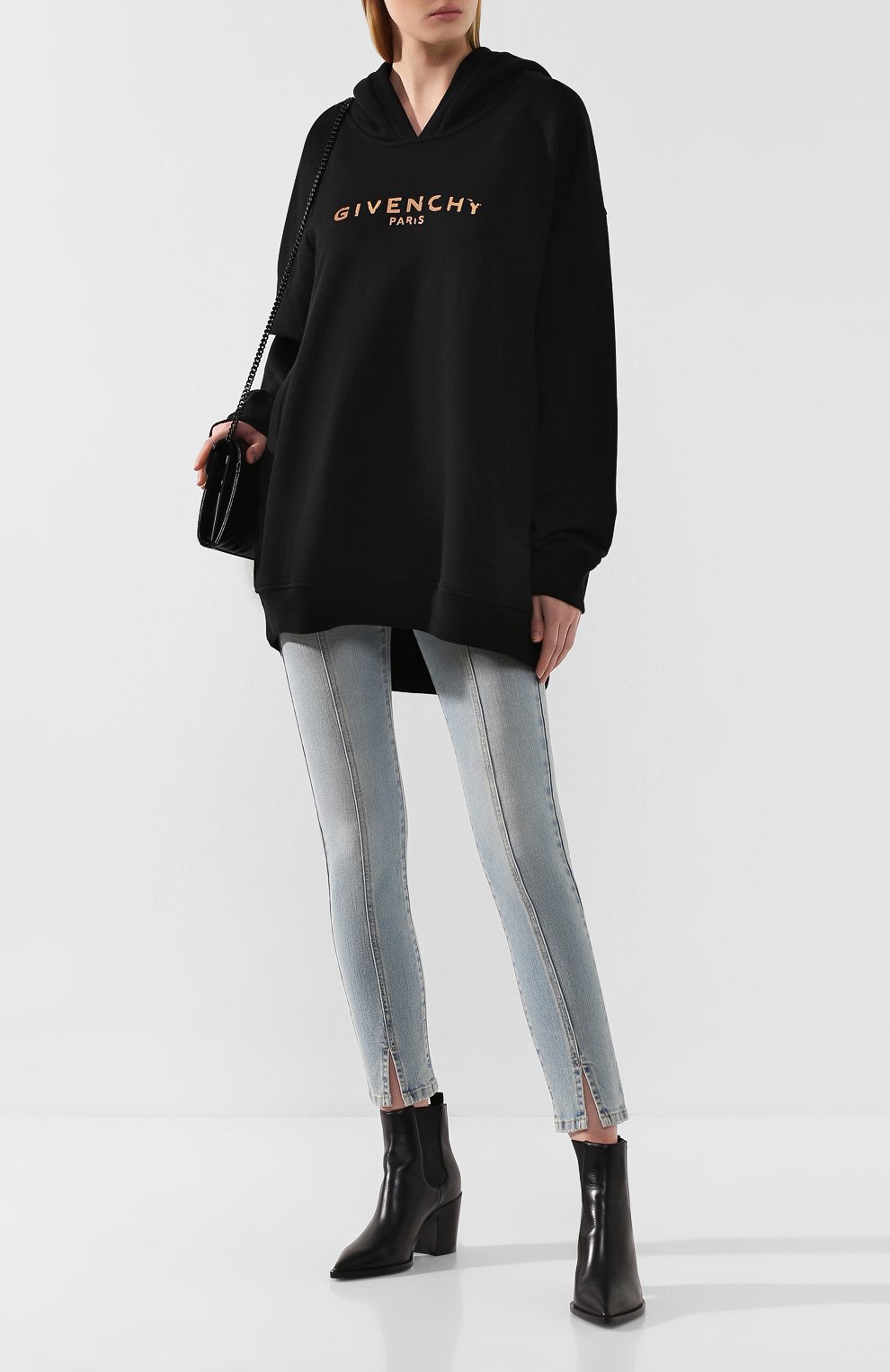 Хлопковое худи GIVENCHY, арт. BWJ00B3Z2L, фото 2