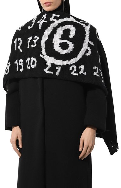 Шерстяной шарф MM6, арт. S62TE0052/M13074, фото 3