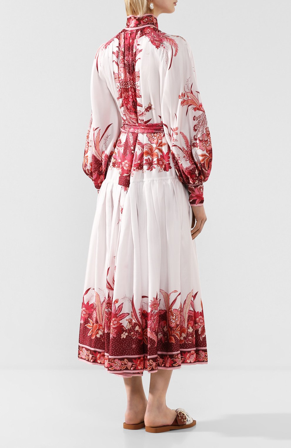 Шелковое платье ZIMMERMANN, арт. 8412DWAV, фото 4