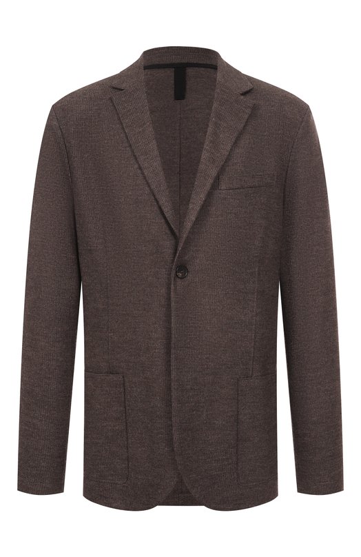 Шерстяной пиджак Harris Wharf London CL8P22MVA_ Коричневый CL8P22MVA_