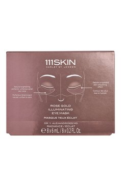 Маска-патчи с эффектом сияния rose gold (8шт.) 111SKIN бесцветного цвета, арт. 5060280377983 | Фото 1 (Региональные ограничения белый список (Axapta Mercury): Не проставлено; Нос: Не проставлено; Назначение: Для кожи вокруг глаз; Тип продукта: Патчи)