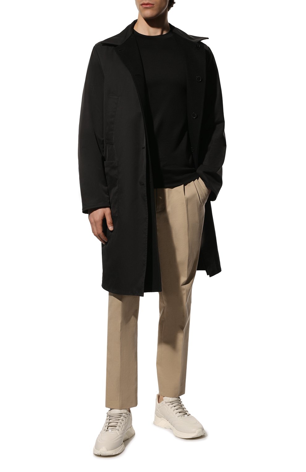 Лонгслив из лиоцелла и хлопка EMPORIO ARMANI, арт. 8N1TE9/1JUVZ, фото 2