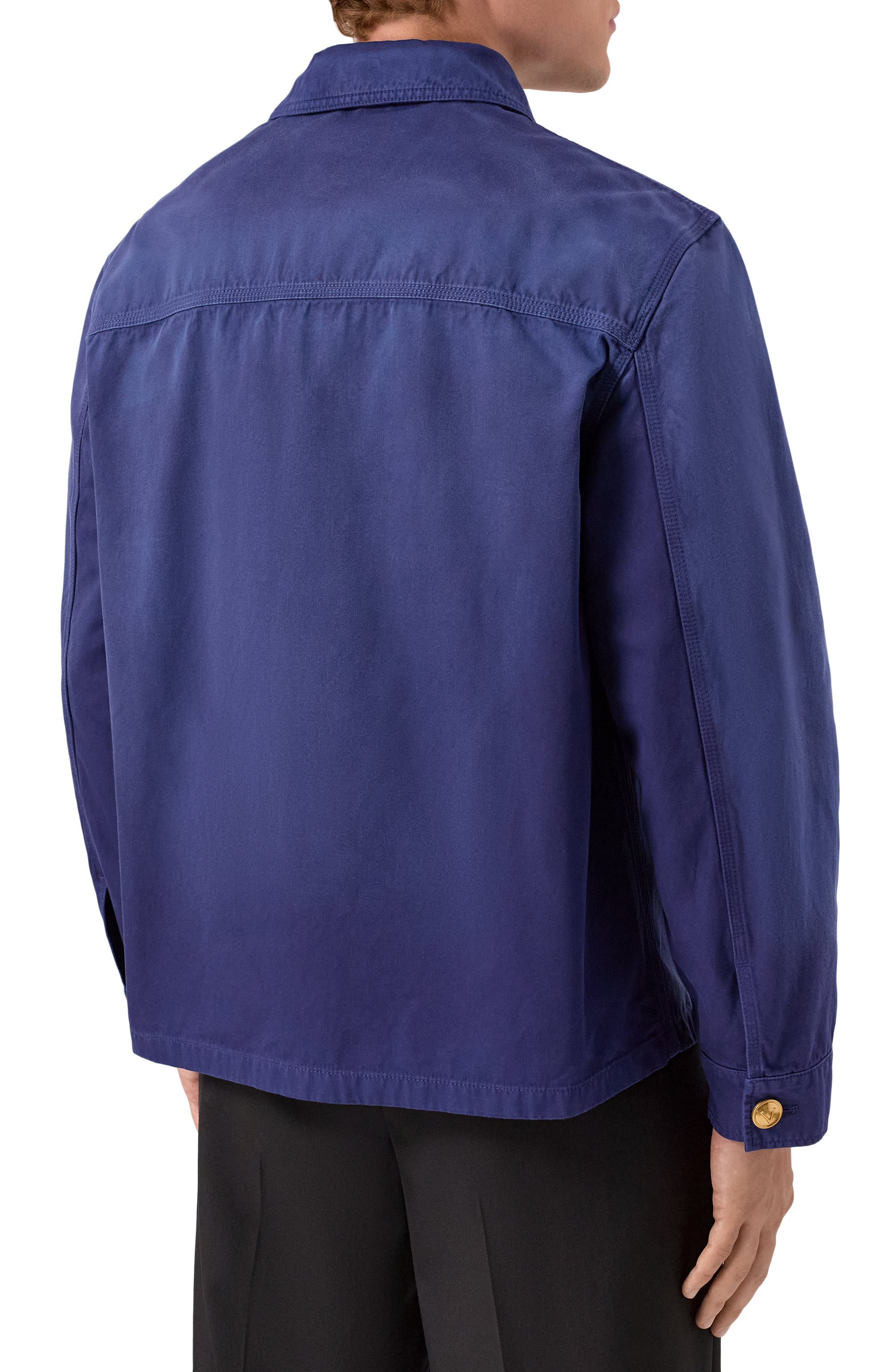 Джинсовая куртка VALENTINO, арт. 7V3DC04M/B2P, фото 4