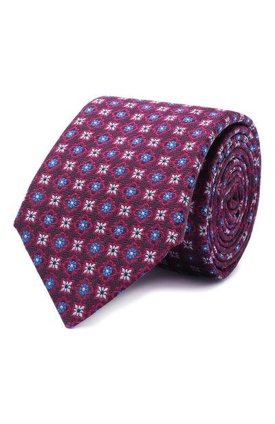 Мужской шелковый галстук CANALI, арт. 18/HJ02959