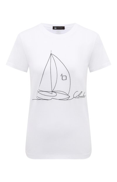 Женская хлопковая футболка COLOMBO, арт. TS00330