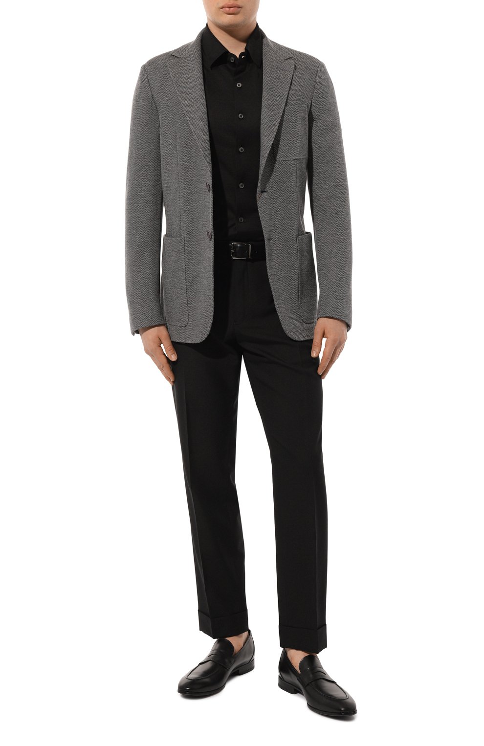 Рубашка из шелка и хлопка GRAN SASSO, арт. 60114/78400, фото 2