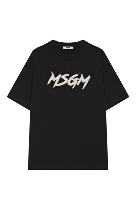 Хлопковая футболка MSGM KIDS, арт. F5MSJUTH050