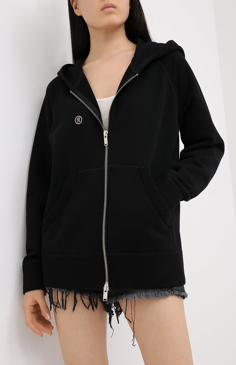 Хлопковая толстовка TOSKVA, арт. ZIP hoodie-HZ.U.001-W20-F5-900-100, фото 3