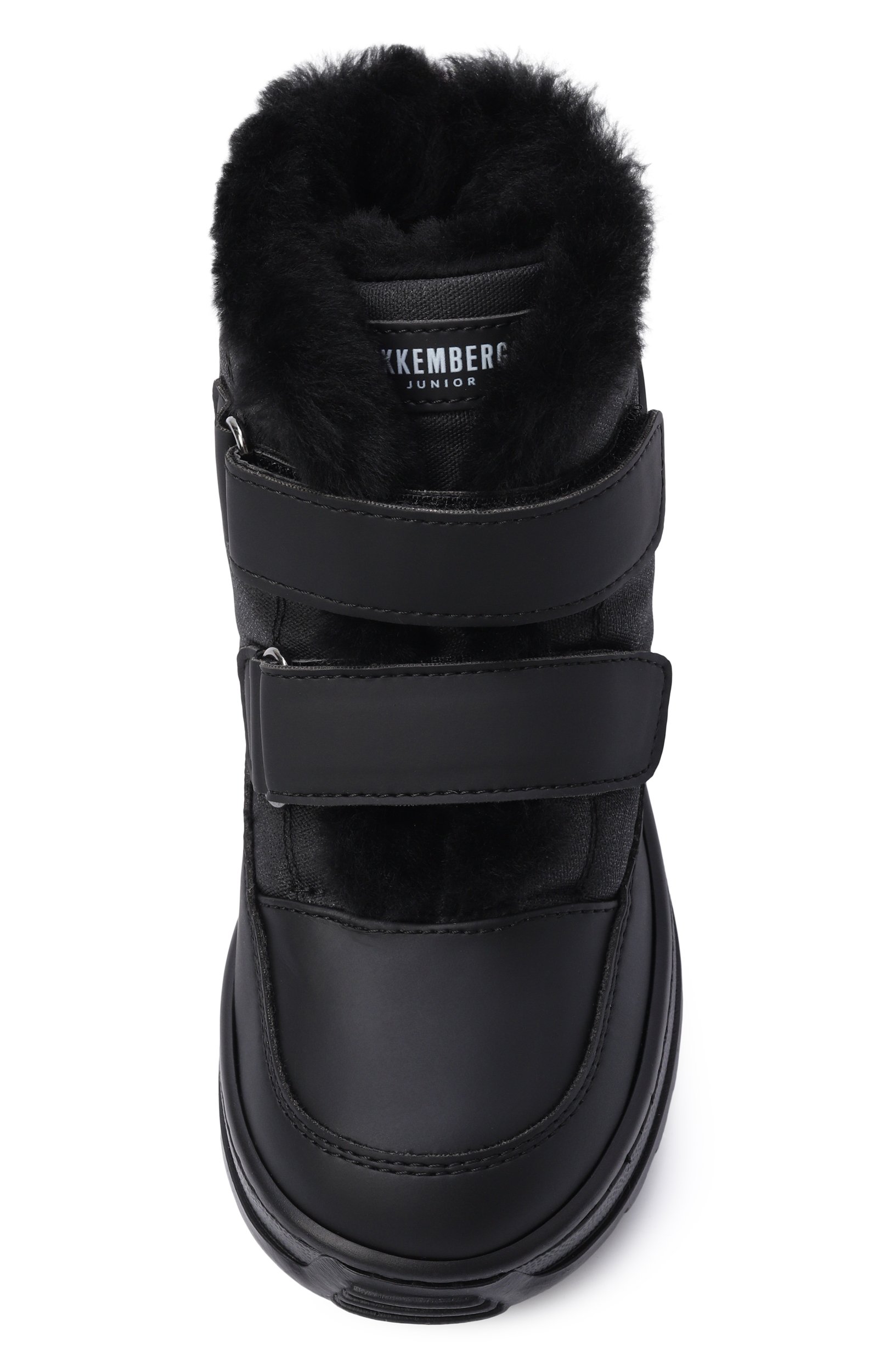 Утепленные ботинки DIRK BIKKEMBERGS черного цвета по цене 19950 руб., арт. K1B5-21996/1880, фото 4 Утепленные ботинки DIRK BIKKEMBERGS, арт. K1B5-21996/1880, фото 4