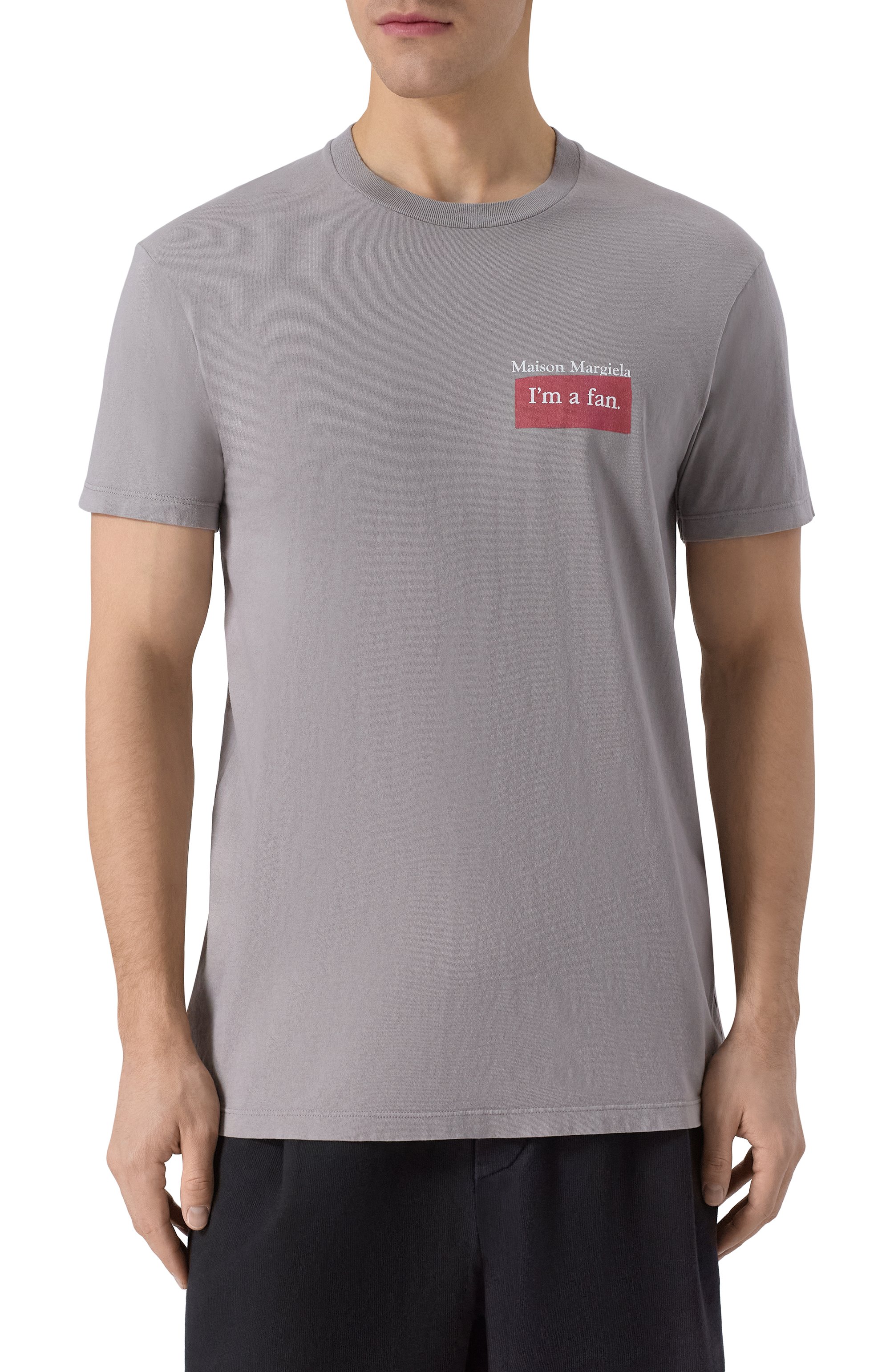 Хлопковая футболка MAISON MARGIELA, арт. S50GC0723/S24575, фото 3