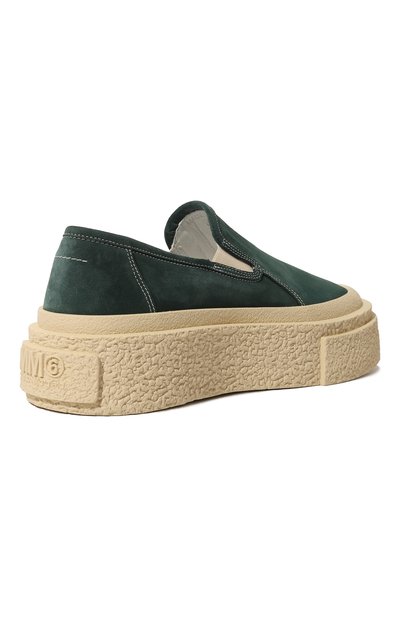 Замшевые слипоны MM6, арт. S59WR0087/P5246, фото 5