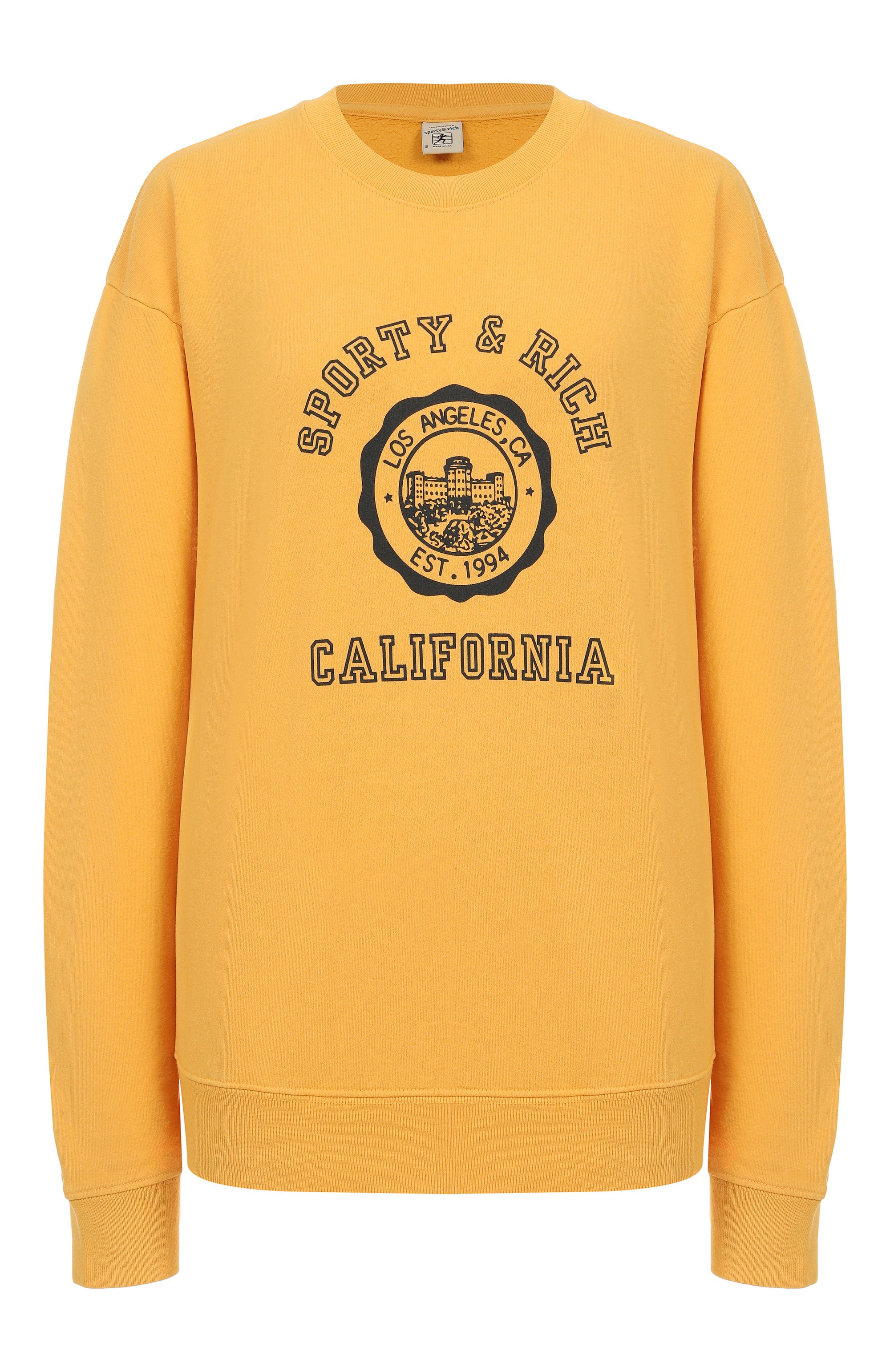 Хлопковый свитшот SPORTY AND RICH, арт. ST0716225080R19, фото 1