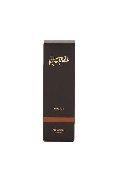 Диффузор с палочками pura ambra (100ml) TEATRO бесцветного цвета по цене 5000 руб., арт. PA100TFU, фото 2 Диффузор с палочками pura ambra (100ml) TEATRO, арт. PA100TFU, фото 2