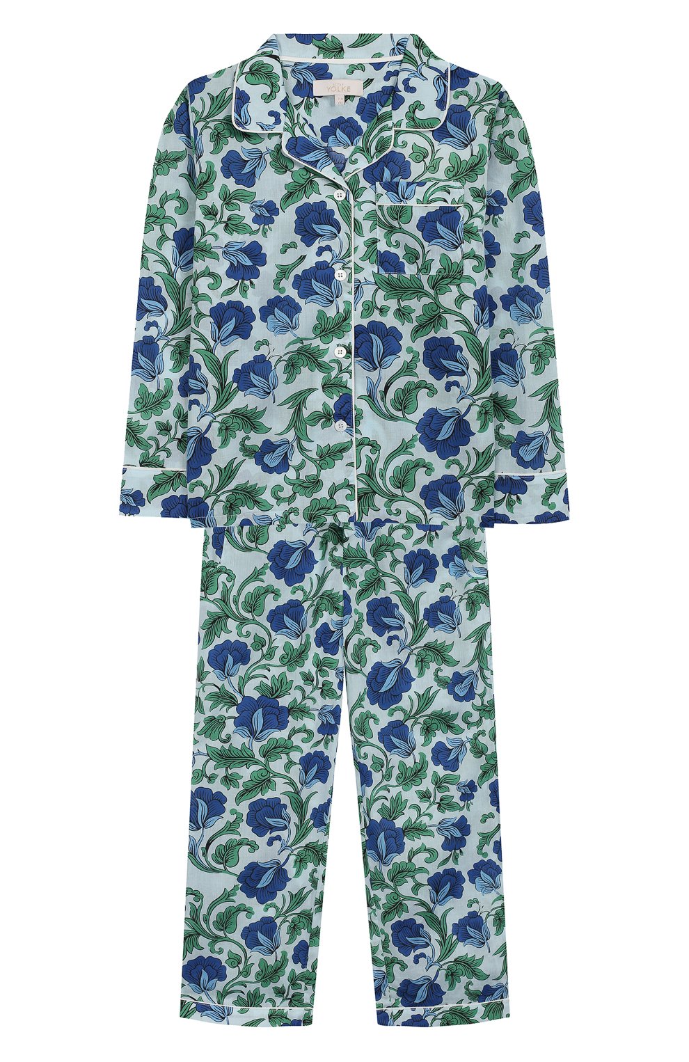 Хлопковая пижама LITTLE YOLKE, арт. AW19-12C-MA-CE/1-8Y, фото 1