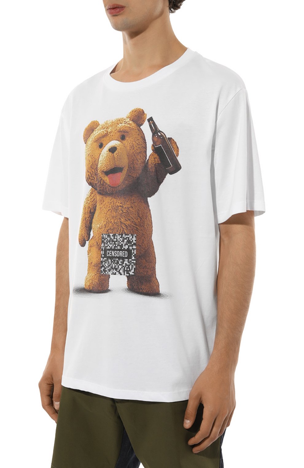 Хлопковая футболка BISIBIGLIO, арт. SEG TEDDY CENS, фото 3