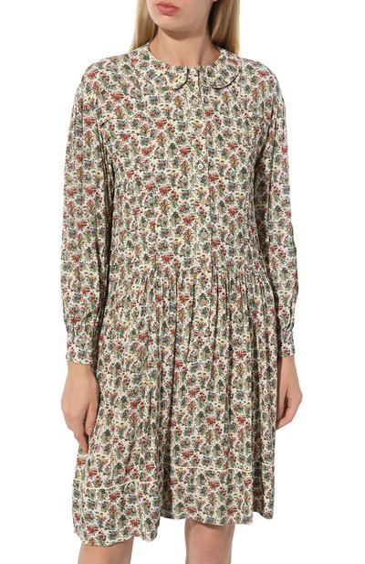 Платье из вискозы GUCCI, арт. 633291 ZAFQU, фото 3