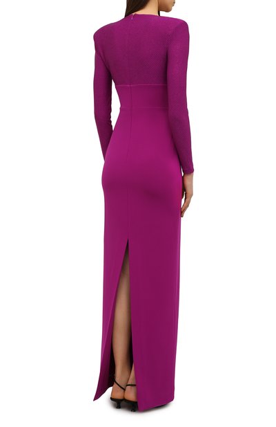 Платье SOLACE LONDON фиолетового цвета по цене 59650 руб., арт. 0S29024, фото 4 Платье SOLACE LONDON, арт. 0S29024, фото 4