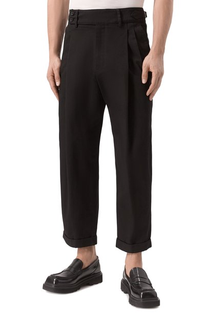 Хлопковые брюки DOLCE & GABBANA, арт. GP11LT/FU6X8, фото 3