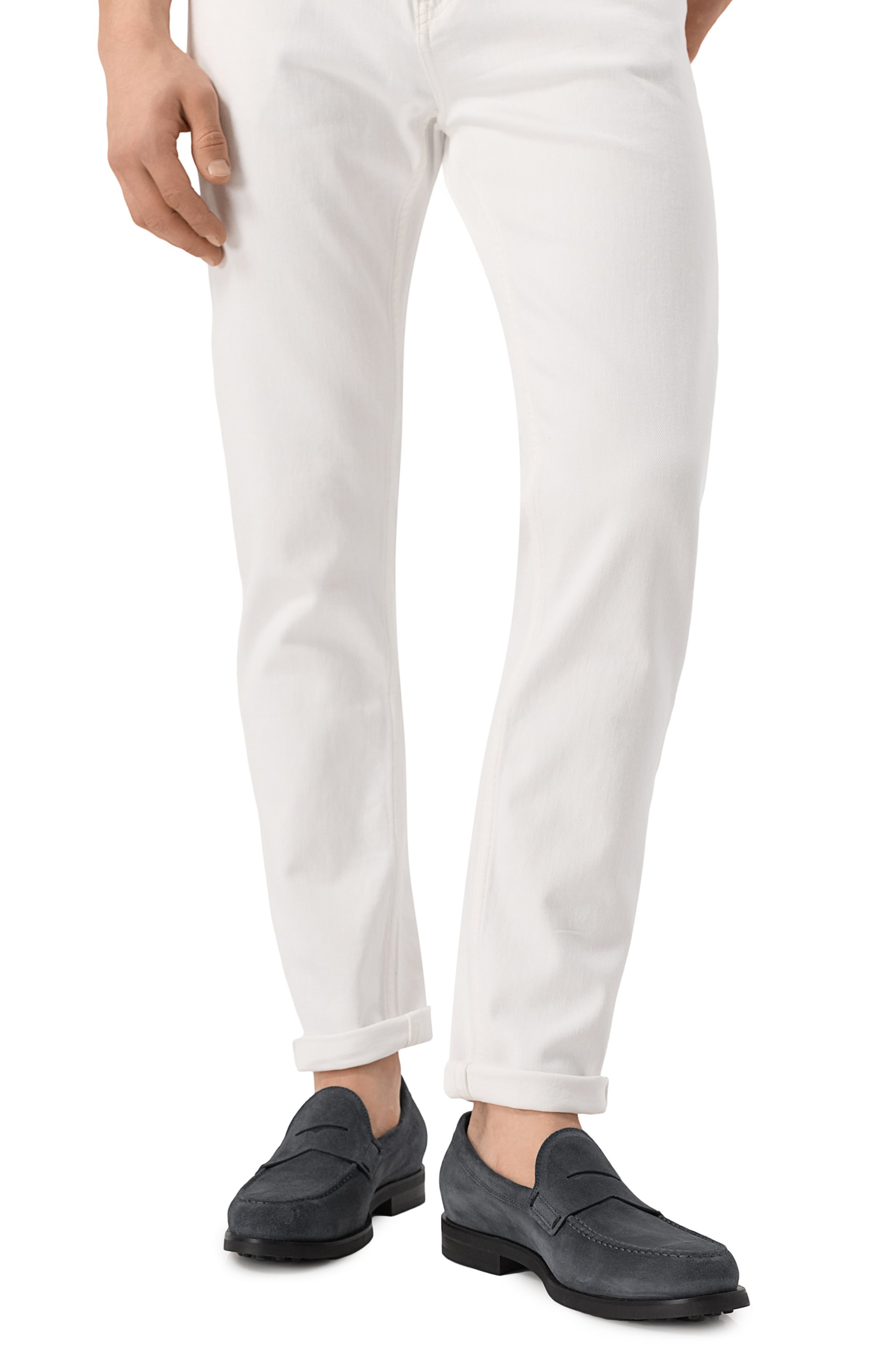 Замшевые пенни-лоферы TOD’S, арт. XXM0ZF0Q920RE0, фото 3