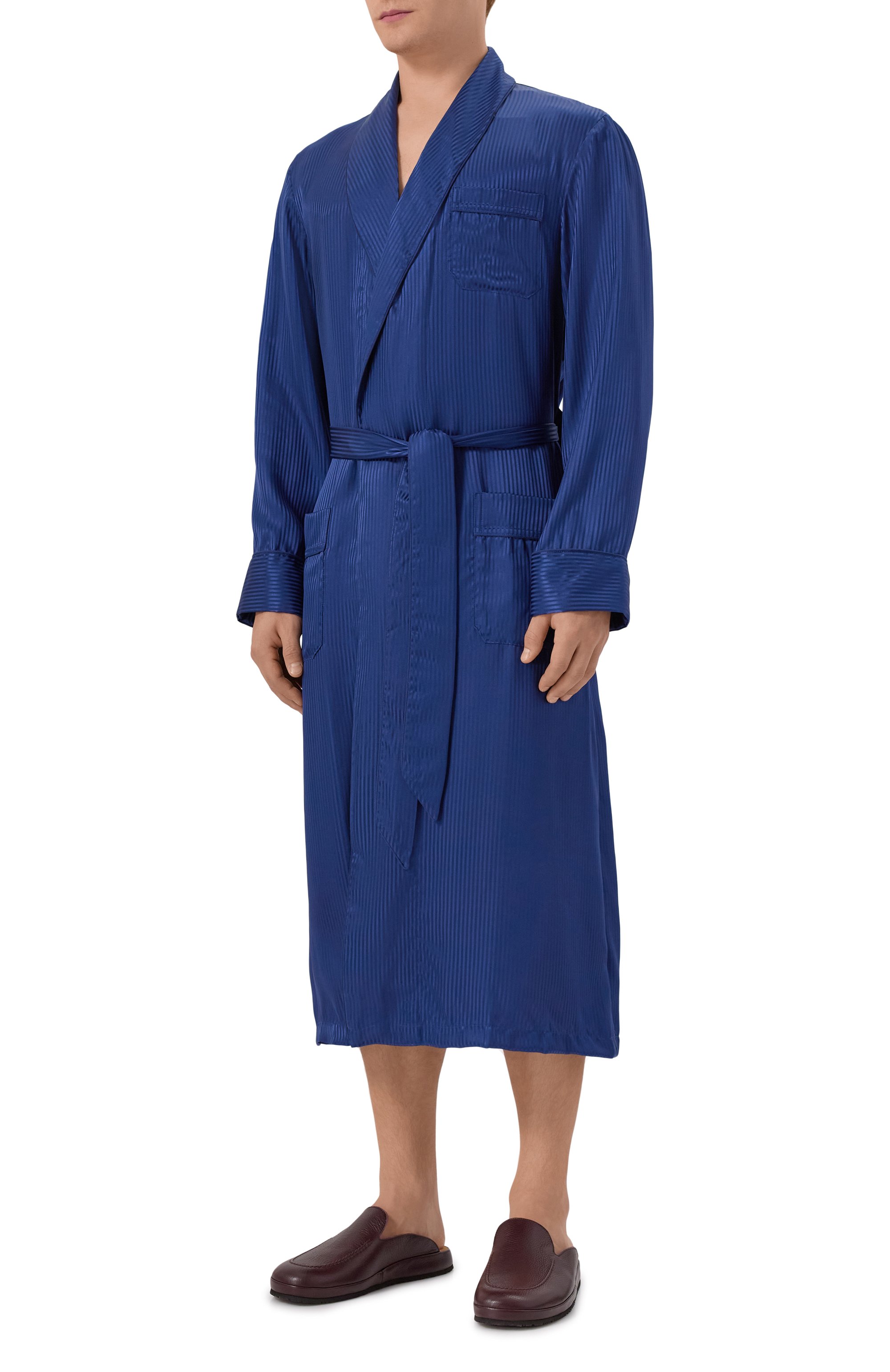 Шелковый халат DEREK ROSE, арт. 5505/W0BU008, фото 3