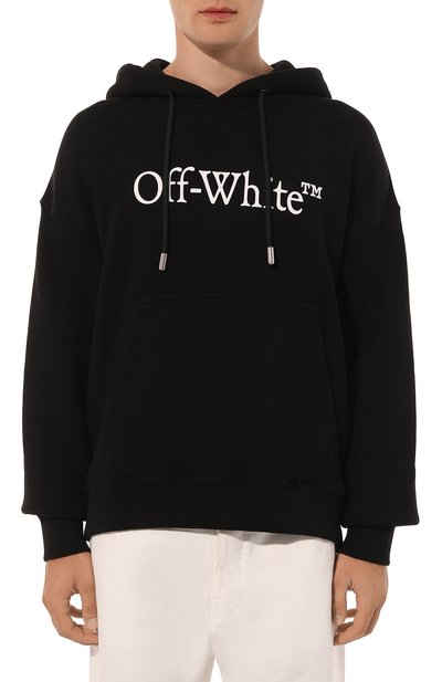 Хлопковое худи OFF-WHITE, арт. 0MBB085C99FLE012, фото 3