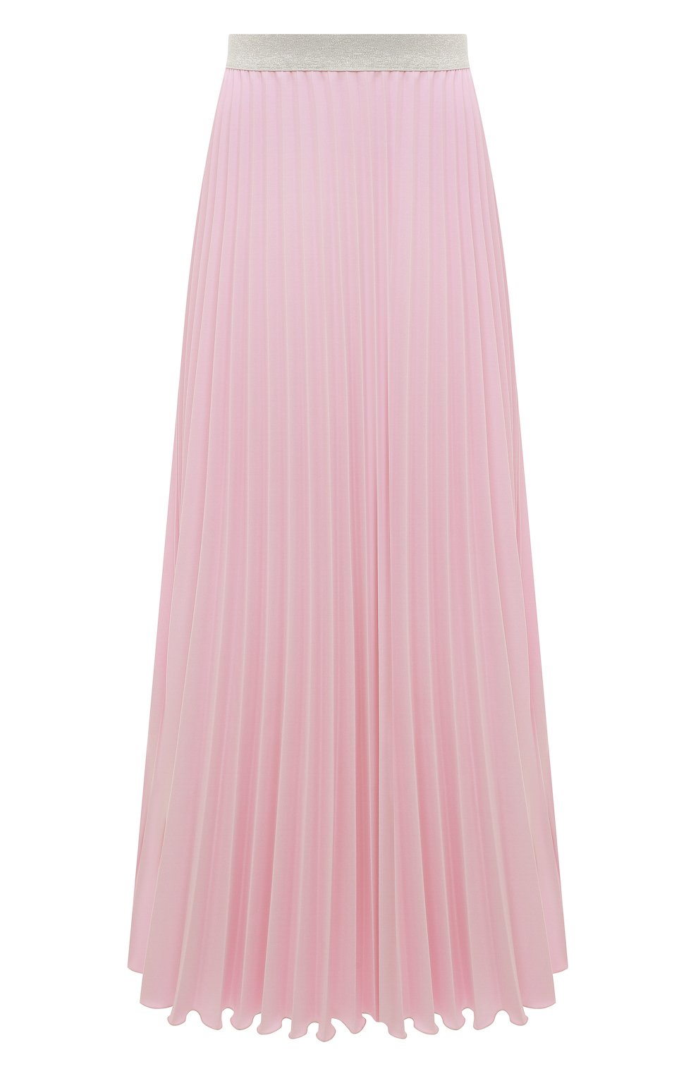 Юбка из вискозы SEVEN LAB розового цвета по цене 21000 руб., арт. SKG-100 baby pink, фото 1 Юбка из вискозы SEVEN LAB, арт. SKG-100 baby pink, фото 1