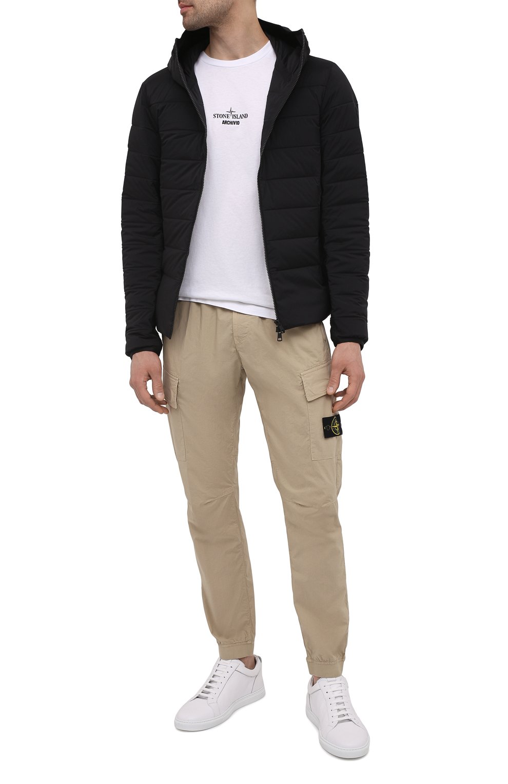 Хлопковая футболка STONE ISLAND, арт. 74152NS91, фото 2