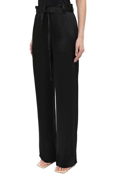 Брюки TOM FORD черного цвета по цене 141000 руб., арт. PAW327-FAX727, фото 4 Брюки TOM FORD, арт. PAW327-FAX727, фото 4