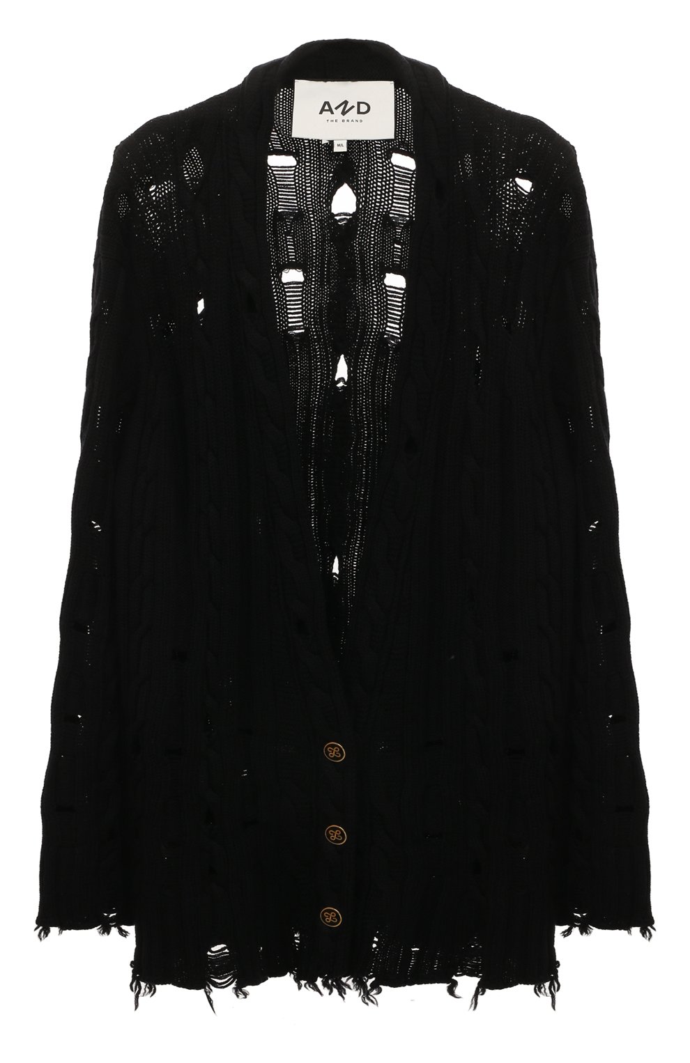 Шерстяной кардиган AND THE BRAND, арт. W24-CG015-0702-900, фото 1