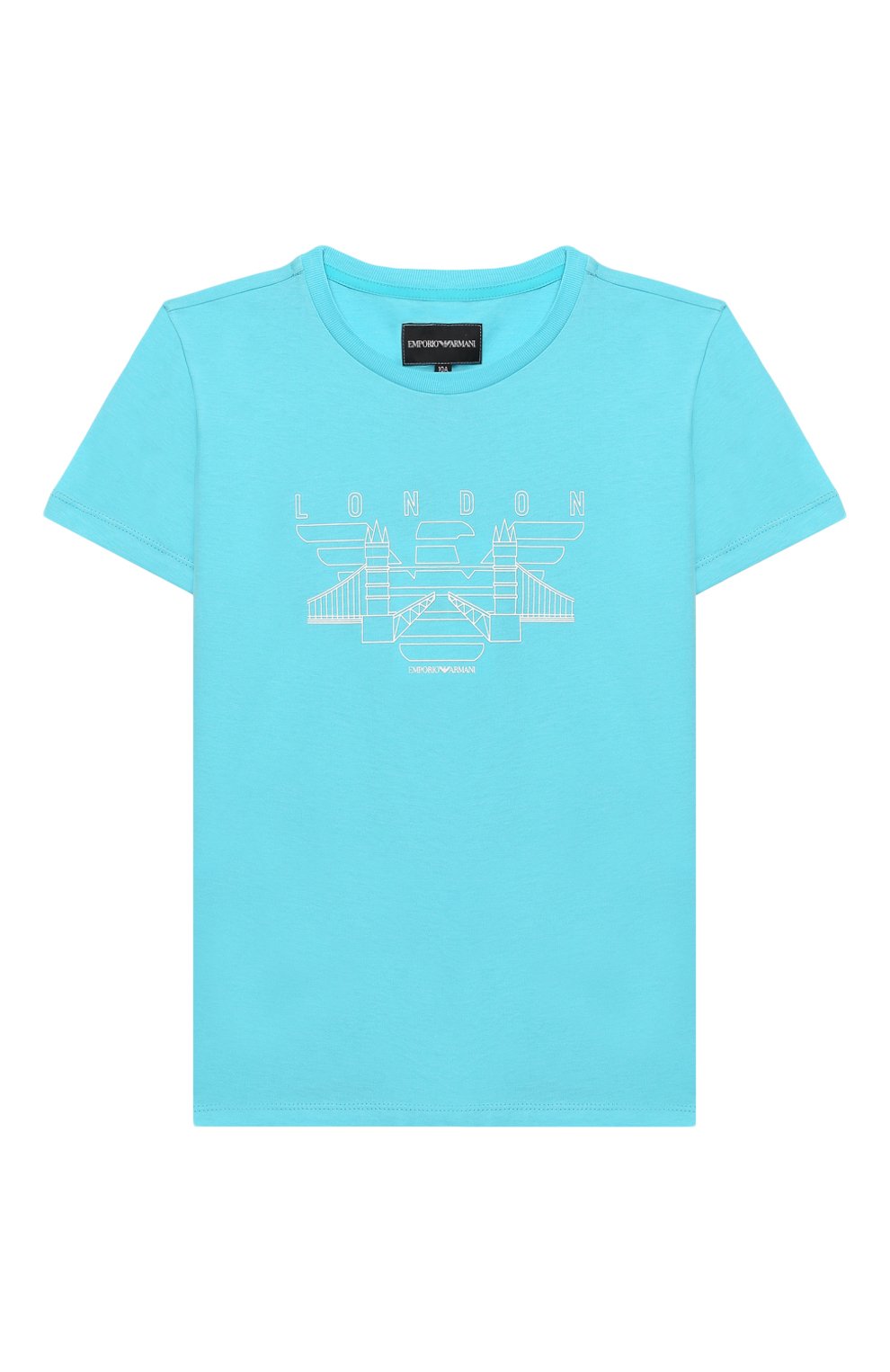 Хлопковая футболка EMPORIO ARMANI, арт. 3H4T11/4J09Z, фото 1