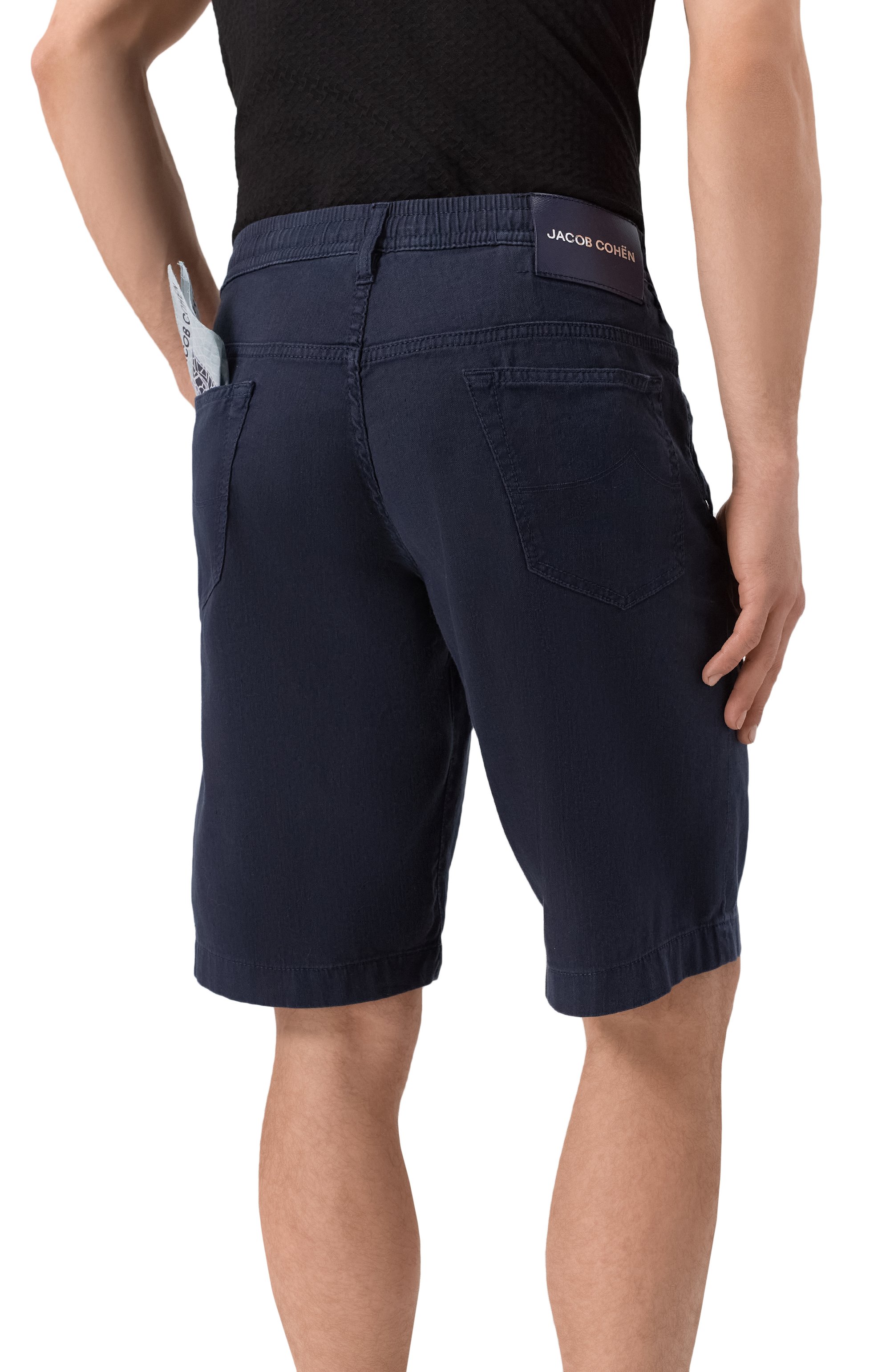 Шорты из хлопка и льна JACOB COHEN, арт. 25E P/JUM_0E003 036 S4269 TR, фото 4