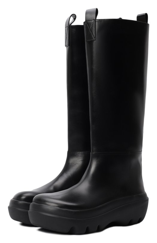 

Кожаные сапоги Storm Proenza Schouler, Чёрный