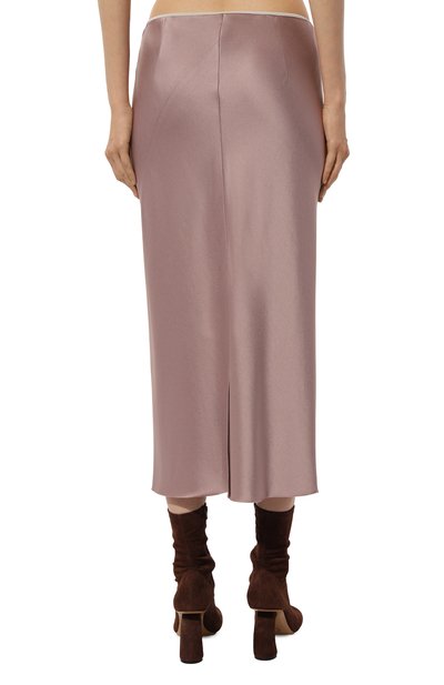 Юбка DRIES VAN NOTEN светло-розового цвета по цене 48300 руб., арт. 242-010802-9067, фото 4 Юбка DRIES VAN NOTEN, арт. 242-010802-9067, фото 4