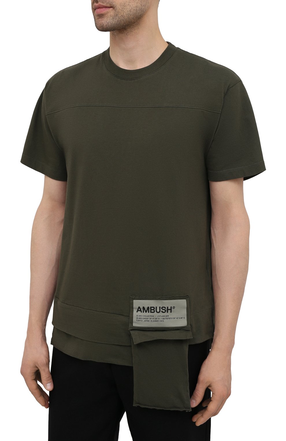 Хлопковая футболка AMBUSH, арт. BMAA004S21JER001, фото 3