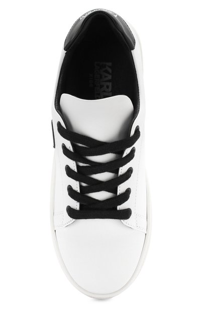 Кожаные кеды KARL LAGERFELD KIDS, арт. Z29016/36-39, фото 4