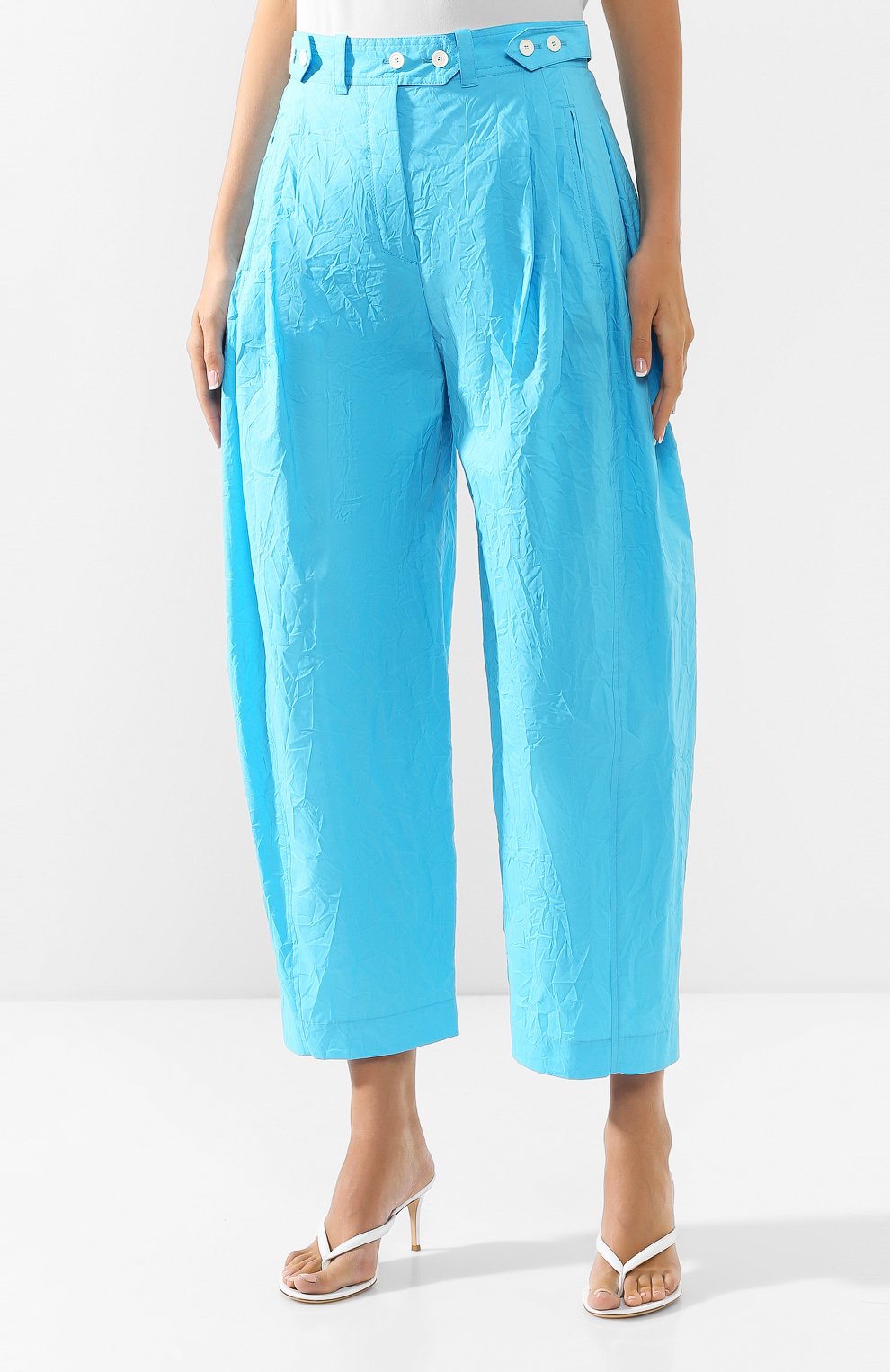 Хлопковые брюки LANVIN, арт. RW-TR500U-4300-P20, фото 3