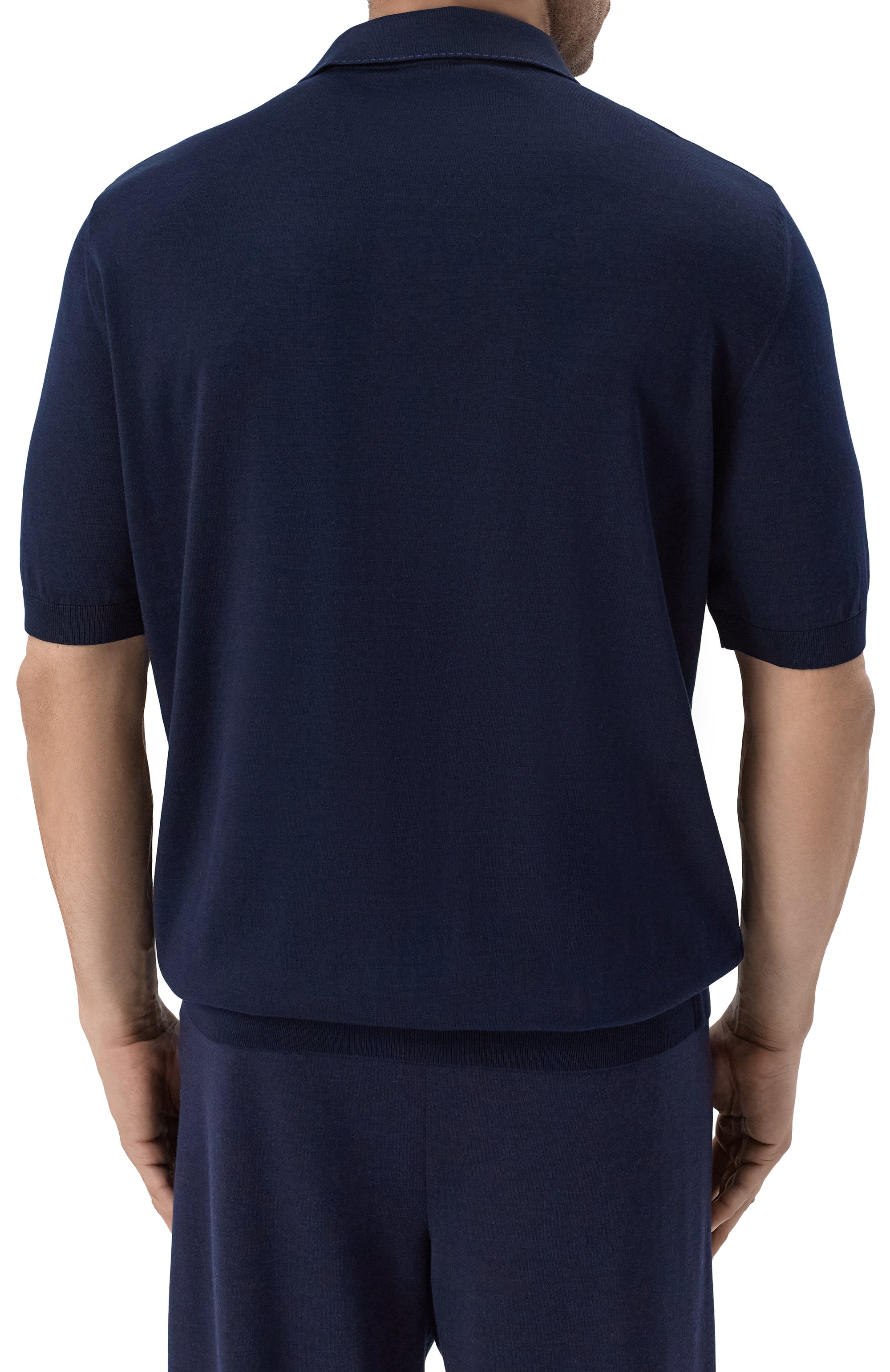 Поло из хлопка и шелка ZILLI, арт. KBP002M0142VRIS00/62, фото 4