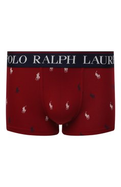 Мужские хлопковые боксеры POLO RALPH LAUREN бордового цвета, арт. 714843428/003 | Фото 1 (Материал внешний: Хлопок; Кросс-КТ: бельё; Мужское Кросс-КТ: Трусы; Нос: Не проставлено; Материал сплава: Проставлено)