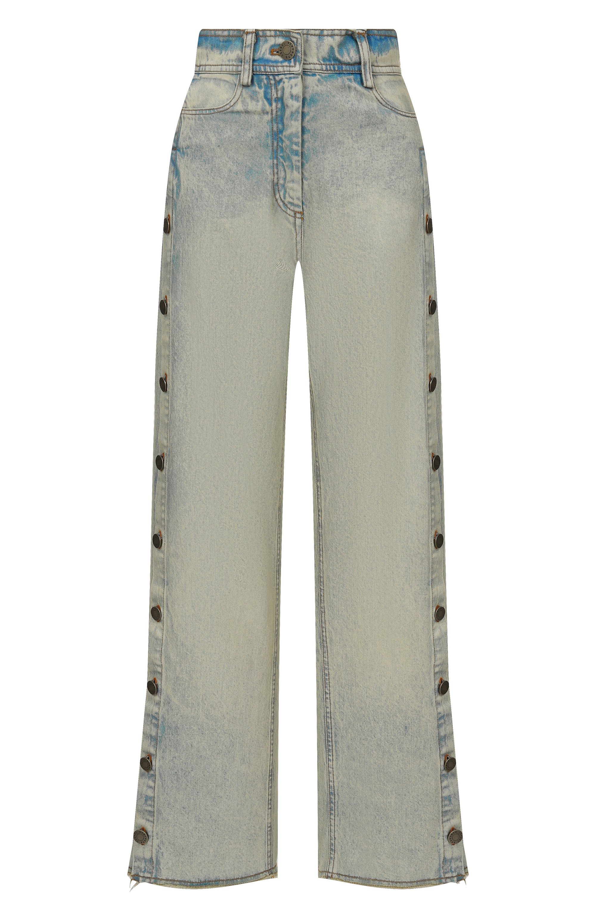 Джинсы ISABEL BENENATO голубого цвета по цене 92150 руб., арт. DW52DS26, фото 1 Джинсы ISABEL BENENATO, арт. DW52DS26, фото 1