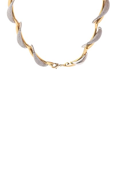 Колье BOTTEGA VENETA разноцветного цвета по цене 566500 руб., арт. 857313/VB0BC 9000, фото 4 Колье BOTTEGA VENETA, арт. 857313/VB0BC 9000, фото 4