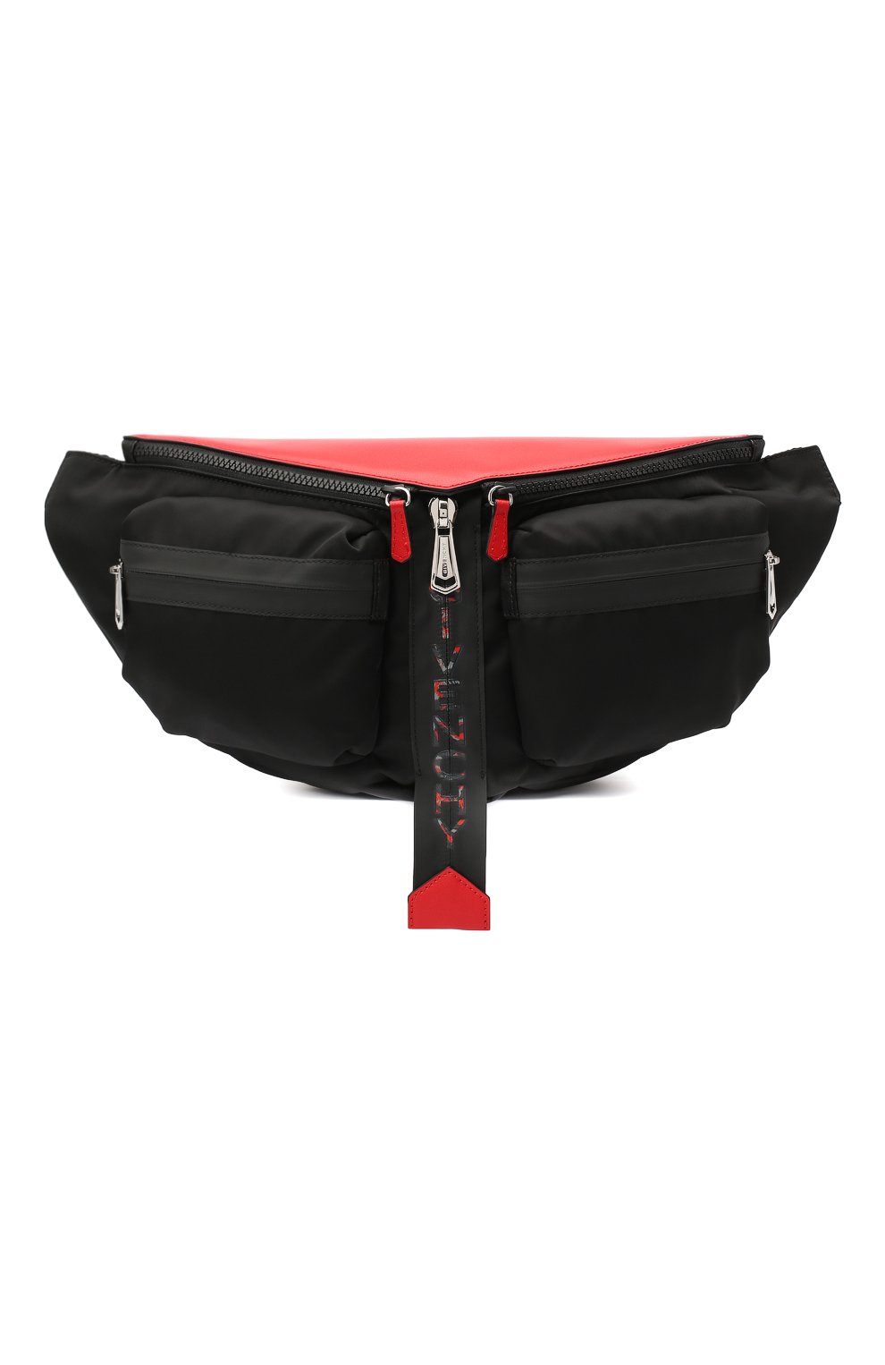 Текстильная поясная сумка GIVENCHY черного цвета по цене 95950 руб., арт. BKU00LK100, фото 1 Текстильная поясная сумка GIVENCHY, арт. BKU00LK100, фото 1