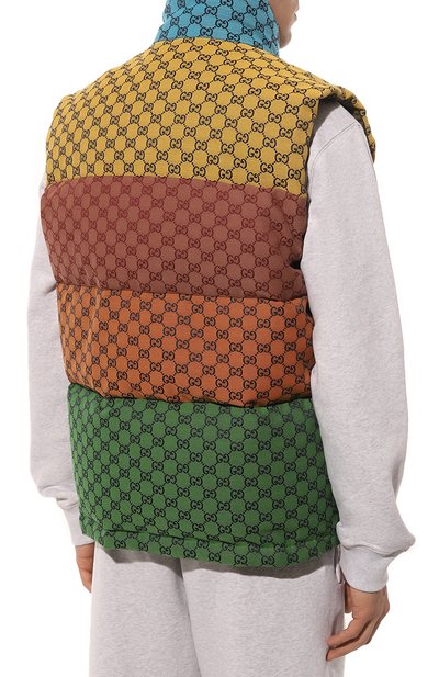 Пуховый жилет GUCCI, арт. 658112 Z8AOI, фото 4