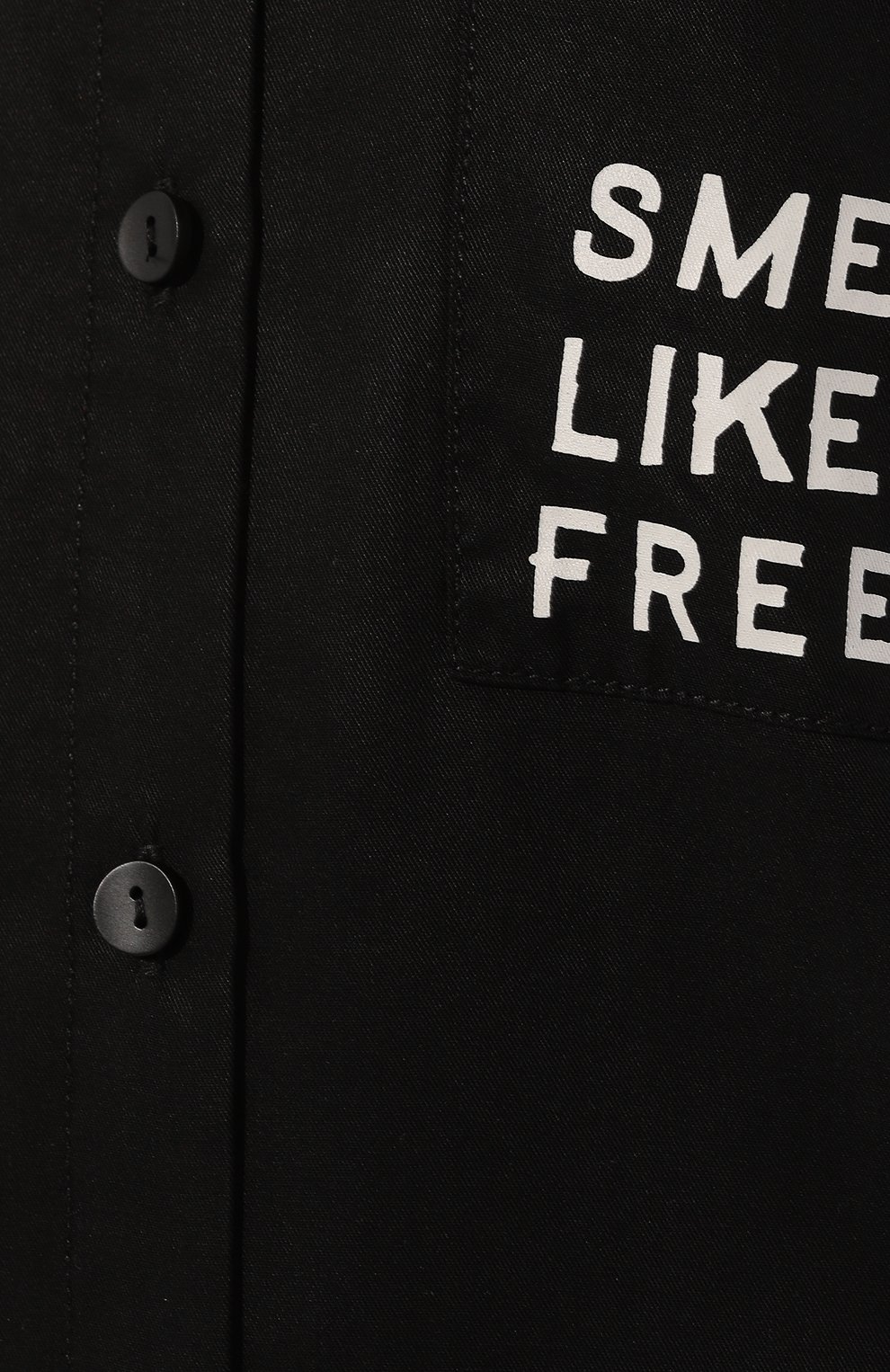 Рубашка 5PREVIEW черного цвета по цене 20670 руб., арт. 5PWSP23023, фото 5 Рубашка 5PREVIEW, арт. 5PWSP23023, фото 5