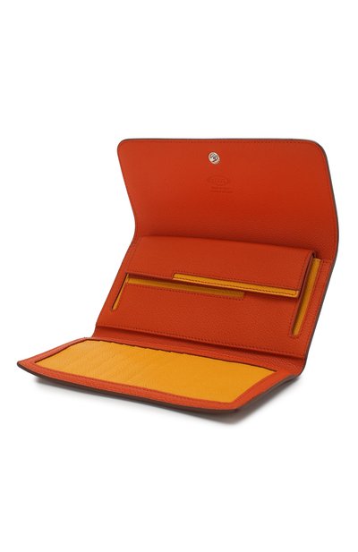 Кожаный кошелек с клапаном TOD’S, арт. XAWSELB9500WEP, фото 3