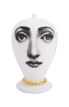 Ваза collana FORNASETTI белого цвета, арт. F0R-10549 | Фото 1 (Региональные ограничения белый список (Axapta Mercury): Не проставлено; Нос: Не проставлено; Ограничения доставки: fragile-2)