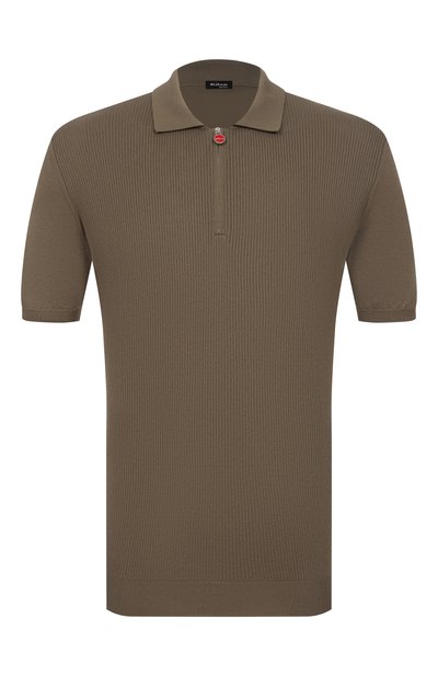 Мужская хлопковое поло KITON, арт. UMK0942