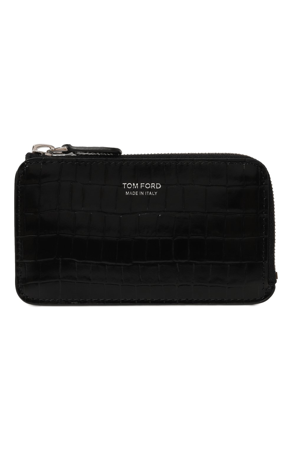 Кожаный футляр для кредитных карт TOM FORD черного цвета по цене 57000 руб., арт. Y0238-LCL239S, фото 1 Кожаный футляр для кредитных карт TOM FORD, арт. Y0238-LCL239S, фото 1