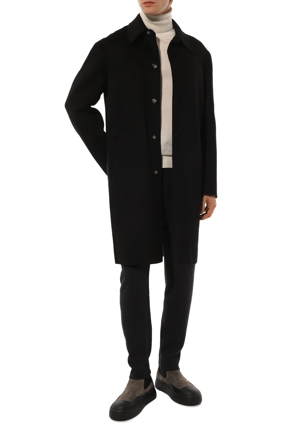 Шерстяные брюки TRANSIT, арт. CFUTRYK205, фото 2