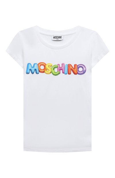 Хлопковая футболка MOSCHINO, арт. H4M042/LBA00/4-8, фото 1
